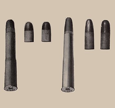 O .461 No 2 Gibbs e diferentes balas utilizadas.