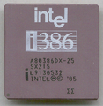Intel A80386DX-25 (Observe)