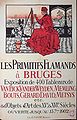 Les Primitifs Flamands à Bruges (1902), poster van Amédée Lynen