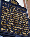 A M E Book Concern Historical Marker 631 Pine St Philadelphia PA (DSC 3438) (cropped).jpg
