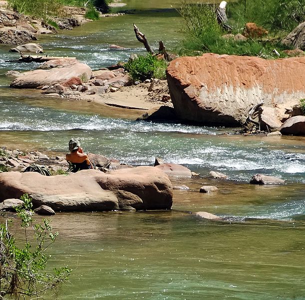 File:A Place to be Alone, Virgin River, Zion NP 4-29 (26350523204).jpg