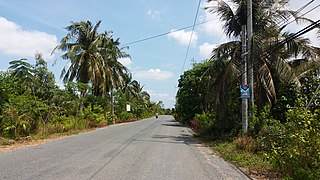Huyện lộ 60, hướng về xã Long Khánh.