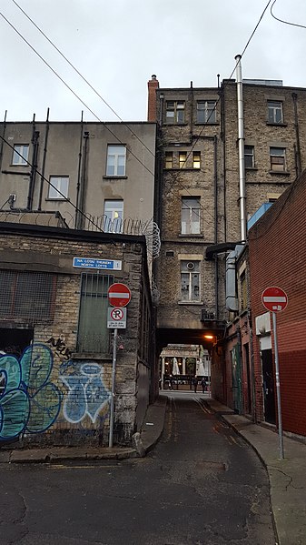 File:Abbey Street entrance to the Docklands North Lotts area.jpg