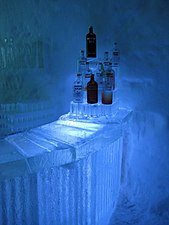 Special Absolut Vodka icebar