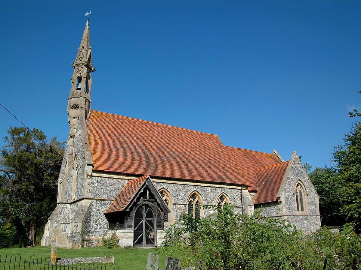 Mary built. АДВЕЛЛ. St Mary's Church, Putney.