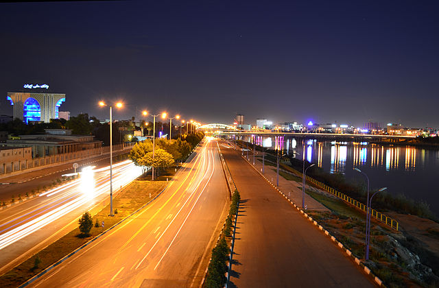 Image: Ahvaz at night 2