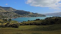 Childrens Bay à Akaroa (Nouvelle-Zélande)