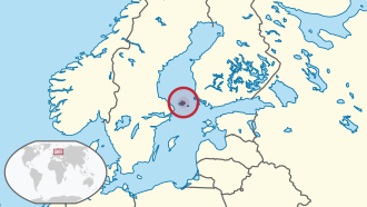 Aland in its region.svg