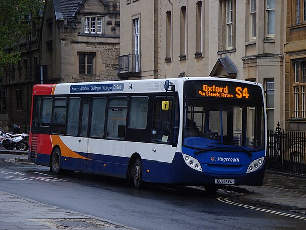 Alexander Dennis Enviro200 in Oxford in October 2014