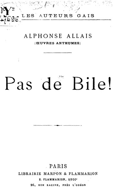 File:Allais - Pas de bile.djvu