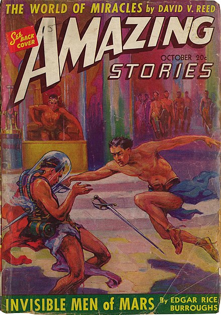 Cover of Amazing Stories, October 1941