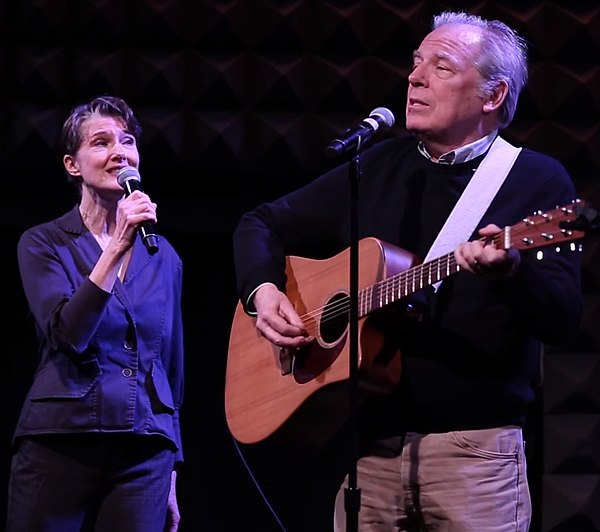 Singer-songwriter spouses Annette O'Toole and Michael McKean perform their song "Kiss at the End of the Rainbow" on Employee of the Month in 2016