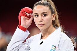 Anzhelika Terliuga na Letních olympijských hrách 2020.jpg