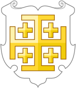Arms of the Kingdom of Jerusalem (Ströhl).svg