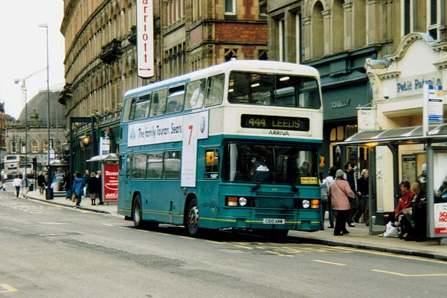 Eastern Coach Works bodied Leyland Olympian in Leeds in April 2006
