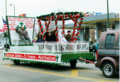 Chaldean Church float in Assyrian New Year parade in Chicago, IL