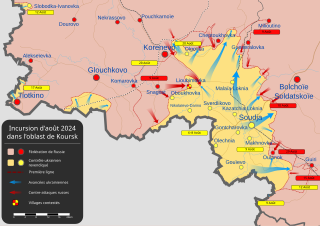 Description de l'image August_2024_Kursk_Oblast_incursion.svg.