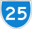 Australian State Route 25.svg