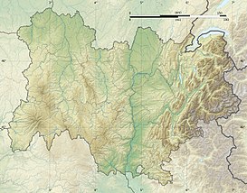 Montes de Cantal ubicada en Auvernia-Ródano-Alpes