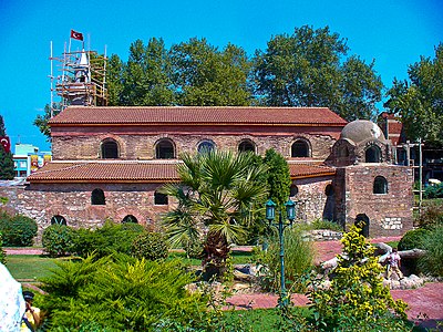 The Hagia Sophia church in Nicaea