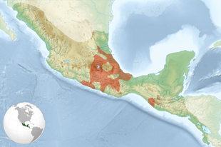 Expansão do Império Asteca em 1519