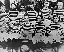 Buenos Aires English High School team, circa 1899 BAEHS.jpg