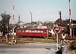 Миниатюра для Файл:Bahnübergang Münchberg.JPG