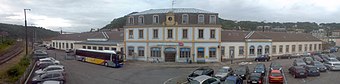 Longwy station with forecourt 2013