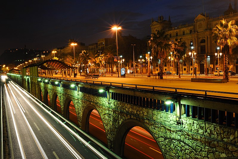 File:Barcelona nightview, Catalonia, Spain.jpg