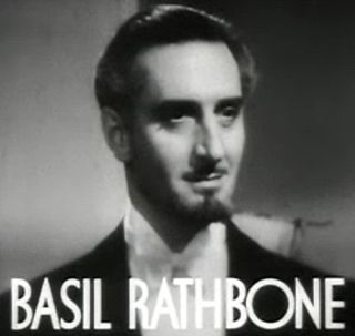 Basil Rathbone English actor