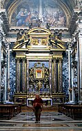Altaruppsatsen i Cappella Paolina i Santa Maria Maggiore.