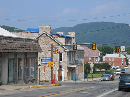 Lincoln Highway in Bedford, Pennsylvania