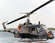 武装攻撃装備のUH-1C