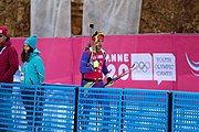 Deutsch: Biathlon bei den Olympischen Winter-Jugendspielen 2020 in Lausanne; Tag 2, 11. Januar 2020; Einzel männlich English: Biathlonl at the 2020 Winter Youth Olympics in Lausanne at 11 January 2020 – Individual men
