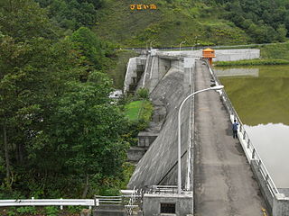 <span class="mw-page-title-main">Bibai Dam</span> Dam in Hokkaidō, Japan.