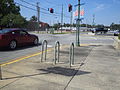 Bicycle Racks next to Post office and Federal Courthouse