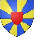 Das legendäre ältere Wappen von Flandern („Oude Vlaenderen“)