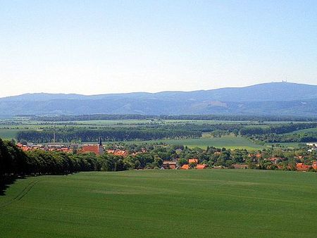 Blick auf Stadt Osterwieck