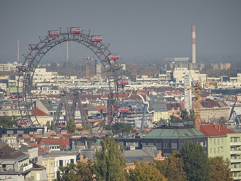 File:Blick auf das Riesenrad des Wiener Praters.jpg