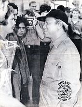 President Nguyen Van Thieu visits Blue Ridge, 28 June 1972 Blue Ridge UP DATE 1972-07 file 01 of 09.jpg