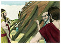 Nuh dan putra-putranya melakukan yang diperintahkan Allah kepadanya.