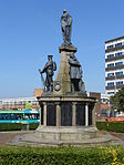 Bootle War Memorial, including flight of steps and flanking stone tablets Bootle War Memorial (1).JPG