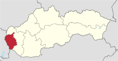 Bratislavsky kraj in Slovakia.svg