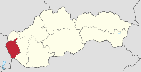 Bratislavsky kraj in Slovakia