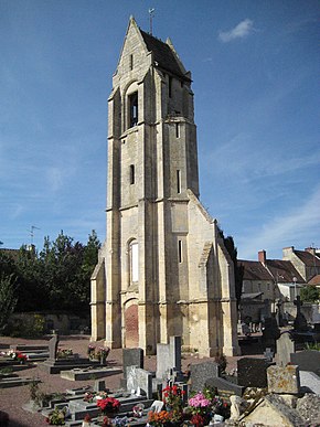 Věž bývalého kostela Notre Dame