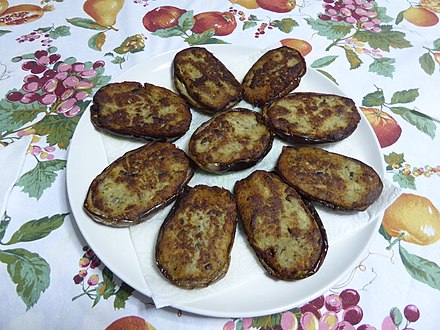 Sfuffed Eggplant from Calabria