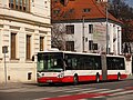 Čeština: Autobus Irisbus Citelis 18M ev. č. 2621 Dopravního podniku města Brna, Mendlovo náměstí, Brno English: Irisbus Citelis 18M bus No. 2621 of Dopravní podnik města Brna, Brno, Czech Republic Camera location 49° 11′ 25.45″ N, 16° 35′ 34.14″ E    View all coordinates using: OpenStreetMap