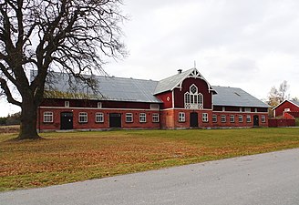 Ladugården med loge från 1896.