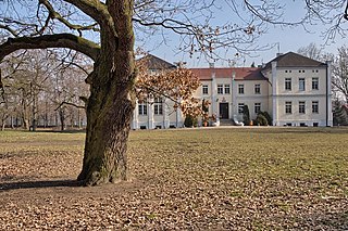 Broniewice Village in Kuyavian-Pomeranian, Poland