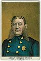 Tobacco card image of Sergeant Demund Brown, Brooklyn